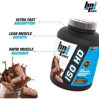 BPI Sports, ISO HD Whey Protein Isolate & Hydrolysate, 5 lb (2.27 kg) - Ultimate Sup Singapore