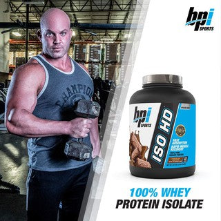 BPI Sports, ISO HD Whey Protein Isolate & Hydrolysate, 5 lb (2.27 kg) - Ultimate Sup Singapore