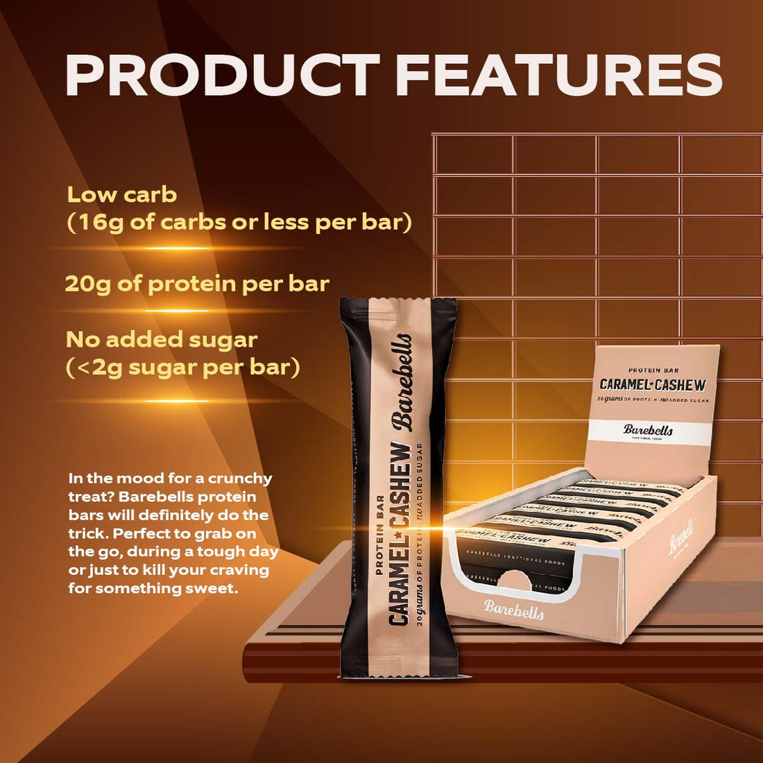 Barebells, Protein Bar, 12 Bars - Ultimate Sup Singapore