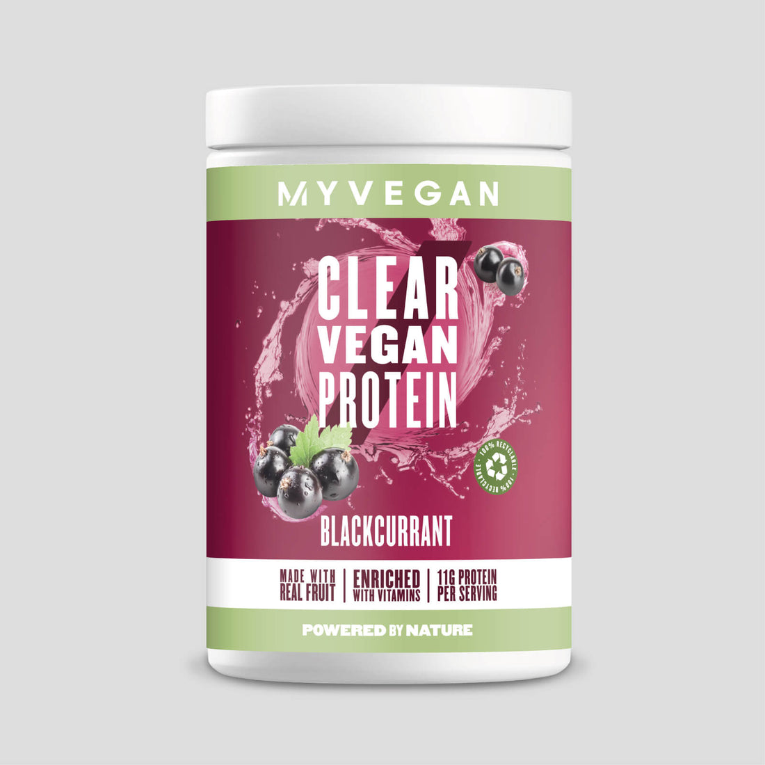 Myprotein Clear Vegan Protein, Fully-dissolvable Plant Protein for Vegetarians, Build Muscle - Clear Vegan Protein