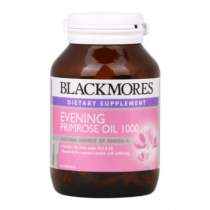 Blackmores Evening Primrose Oil 1000mg 60/100 capsules - Ultimate Sup Singapore