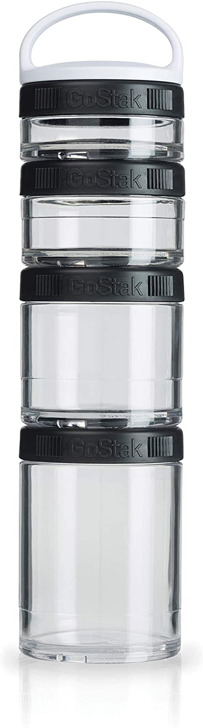 Blender Bottle, GOSTAK Starter Protein Powder Container, 4Pak - Ultimate Sup Singapore