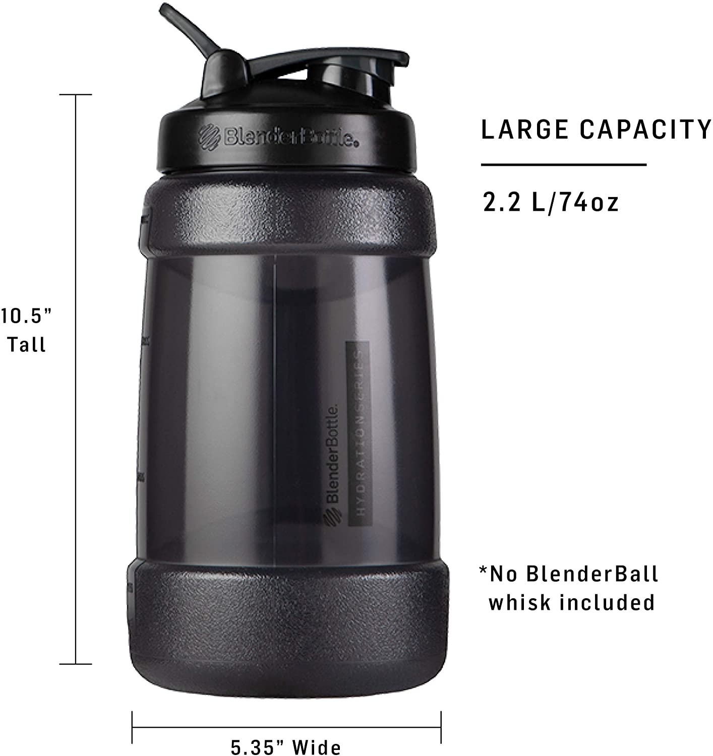 Blender Bottle KODA 2.2L Hydration series, BIG Protein Shaker - Ultimate Sup Singapore