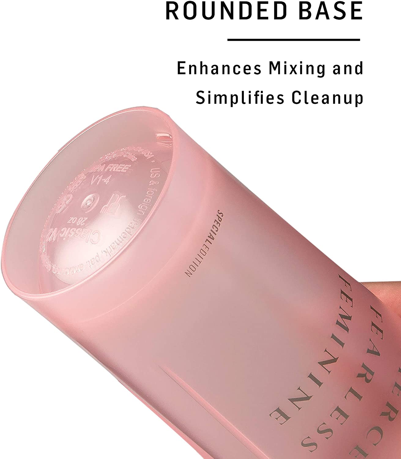 Blender Bottle, Motivational Quote & Color of the Month Edition Classic w/ Loop V2 | 20-28oz - Ultimate Sup Singapore