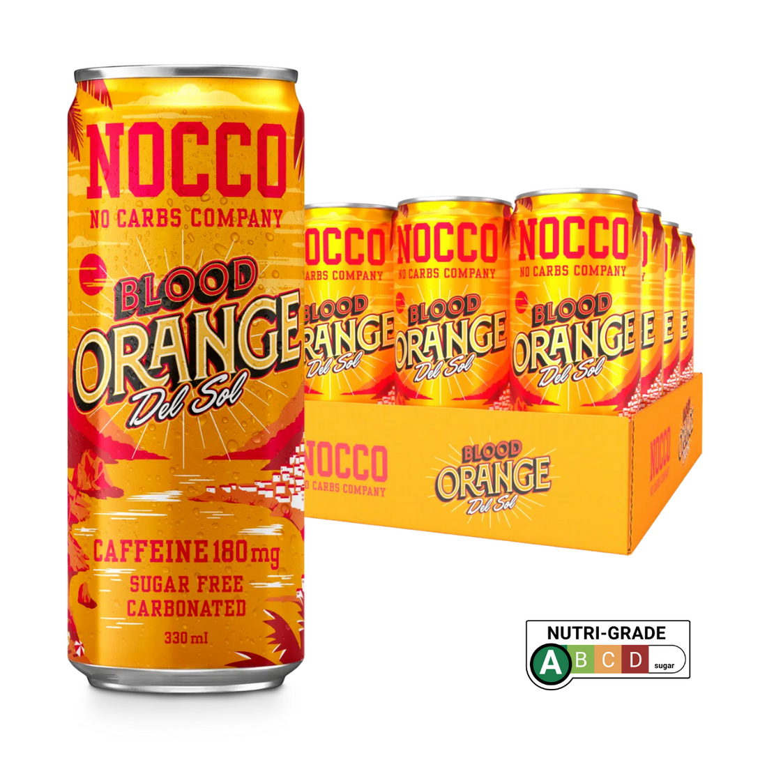 Nocco, Energy Drink, 330ml (6-24 Cans) - Ultimate Sup Singapore