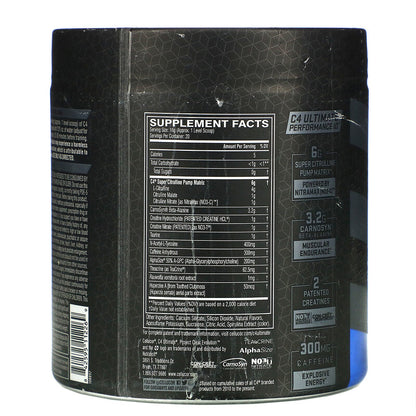 C4, Ultimate Pre Workout Powder, 20 Sers - Ultimate Sup Singapore