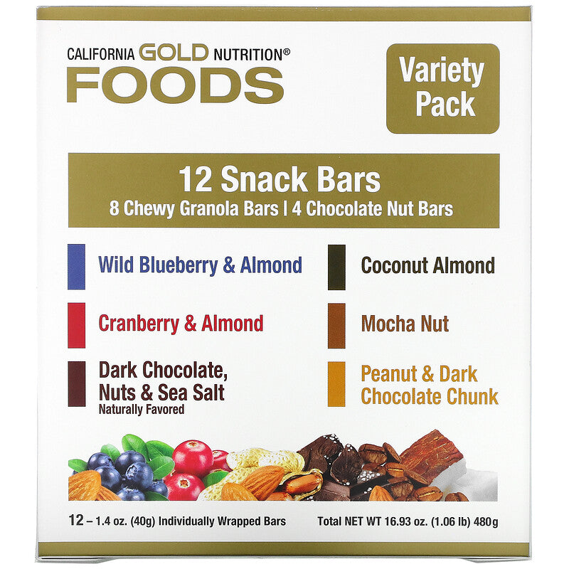 COMBO California Gold Nutrition Snack Bar + Vitamin C Gummies - Ultimate Sup Singapore