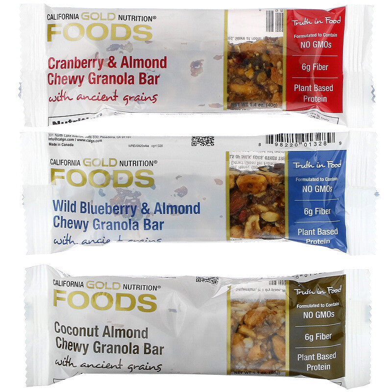 COMBO California Gold Nutrition Snack Bar + Vitamin C Gummies - Ultimate Sup Singapore
