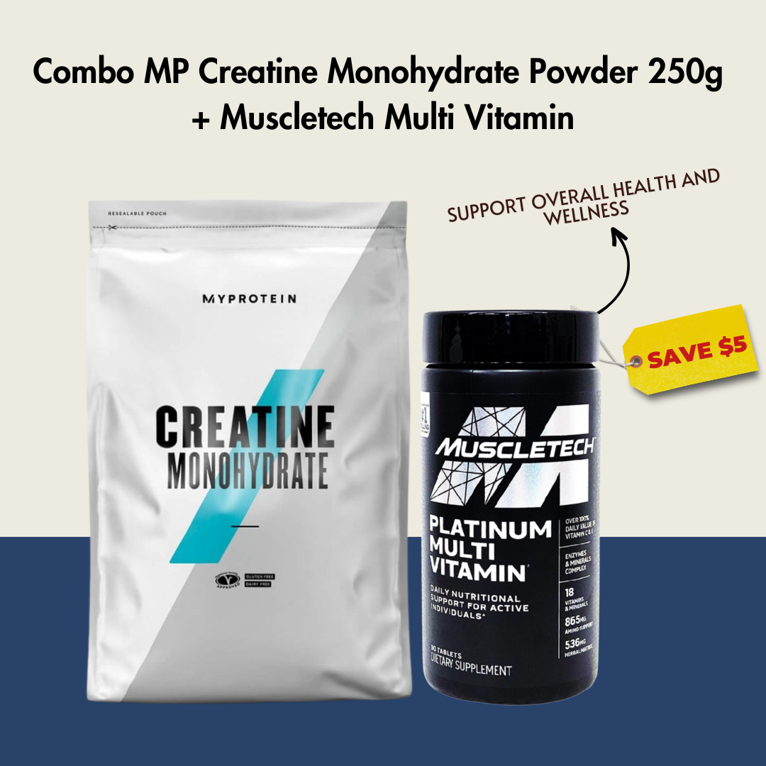 Myprotein Creatine Monohydrate Powder 250g-1kg, combo