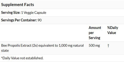 California Gold Nutrition, Bee Propolis 2X, 500 mg, 90-240 Caps - Ultimate Sup Singapore