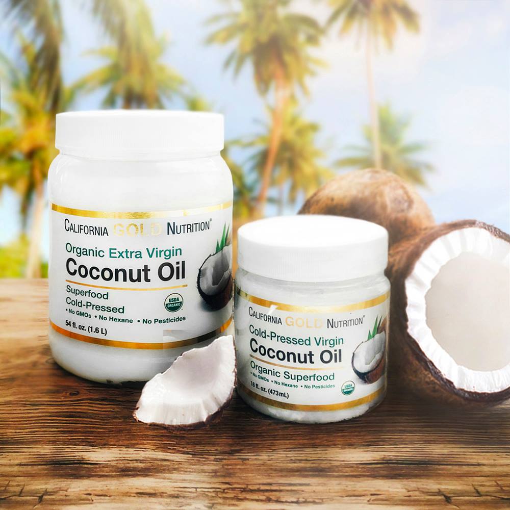 California Gold Nutrition, Coconut Oil, 16 fl oz - Ultimate Sup Singapore
