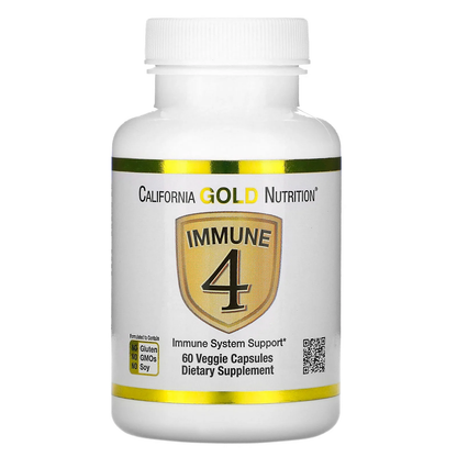 California Gold Nutrition, Immune 4, 60 Caps - Ultimate Sup Singapore