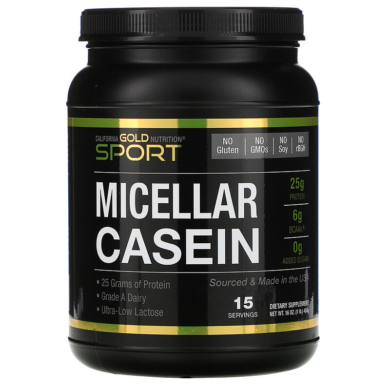 California Gold Nutrition Micellar Casein Protein 15 Servings - Ultimate Sup Singapore