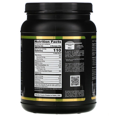 California Gold Nutrition Micellar Casein Protein 15 Servings - Ultimate Sup Singapore