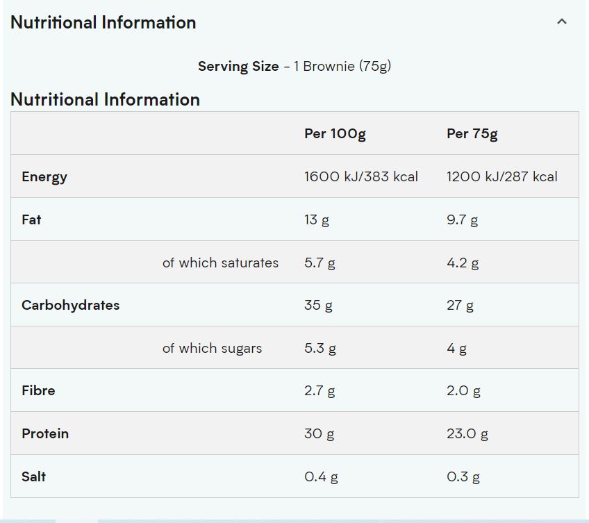 Myprotein Protein Brownie, 3-12 pcs - Ultimate Sup Singapore