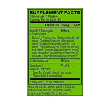 Cellucor Super HD, 60 Caps - Ultimate Sup Singapore