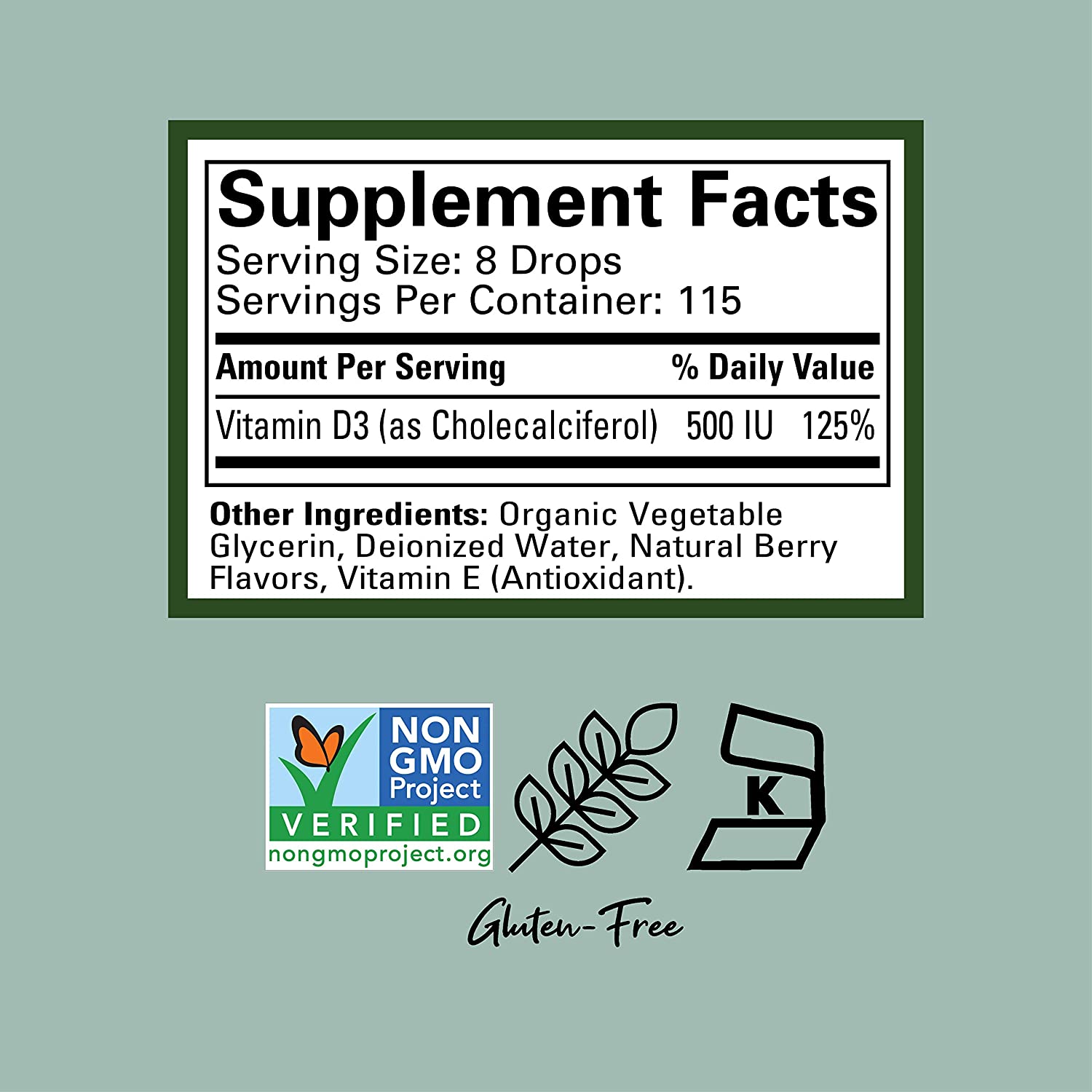 ChildLife, Vitamin D3, Natural Berry Flavor, 1 fl oz (30 ml) - Ultimate Sup Singapore