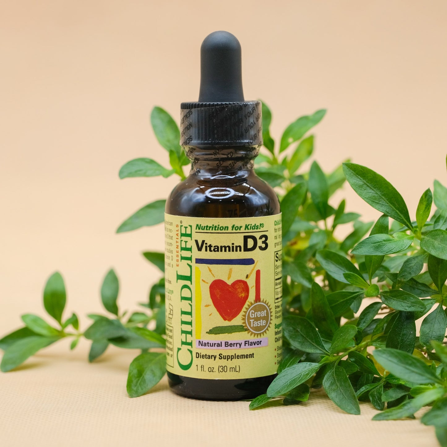 ChildLife, Vitamin D3, Natural Berry Flavor, 1 fl oz (30 ml) - Ultimate Sup Singapore