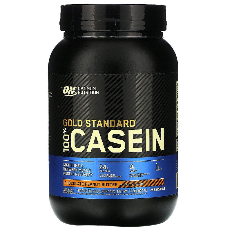 Optimum Nutrition Gold Standard 100%, Casein, Protein Powder, Amino Acid, Muscle Gainer, For Workout, Chocolate 4 lbs - Ultimate Sup Singapore