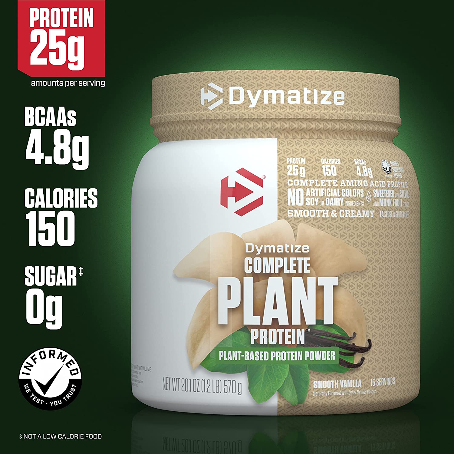 Dymatize Nutrition, Complete Plant Protein, 15 Sers - Ultimate Sup Singapore