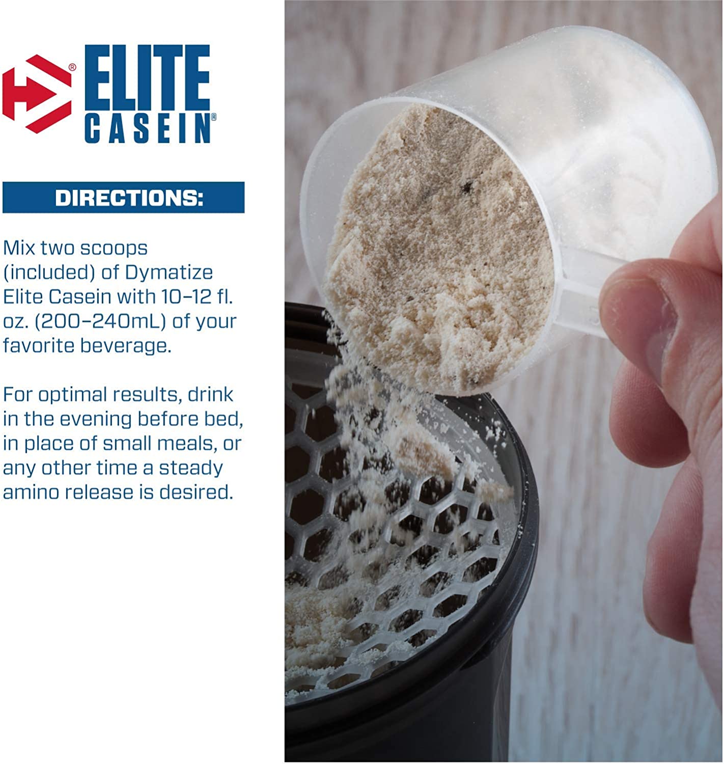 Dymatize Nutrition, Elite Casein, 2lbs - Ultimate Sup Singapore