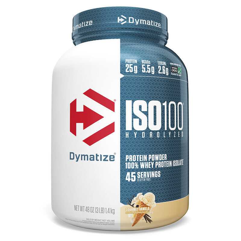 Dymatize Nutrition, ISO 100 Hydrolyzed Protein, 1.3 - 5lbs - Ultimate Sup Singapore