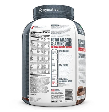 Dymatize Nutrition, Super Mass Gainer, 6-12lbs - Ultimate Sup Singapore