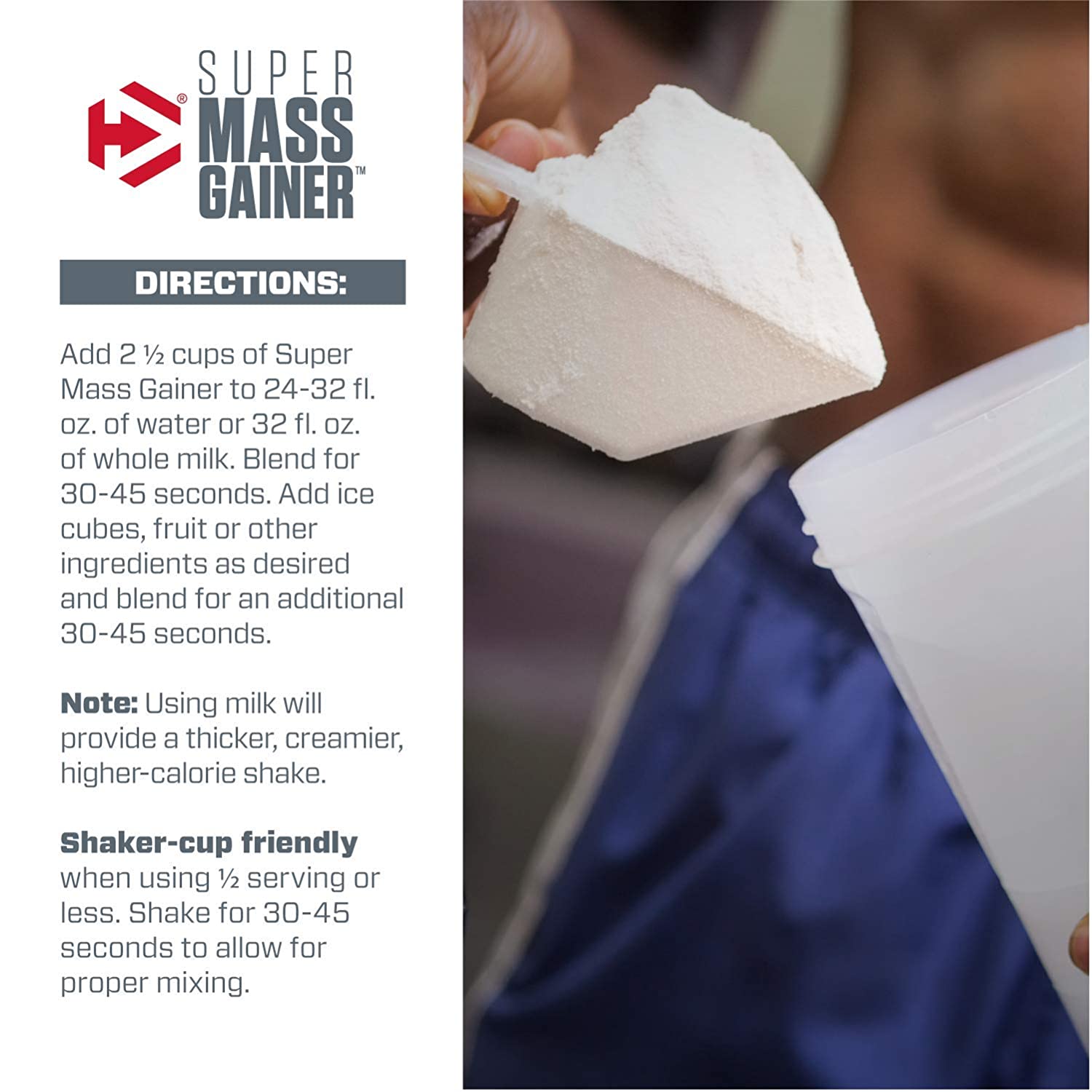 Dymatize Nutrition, Super Mass Gainer, 6-12lbs - Ultimate Sup Singapore