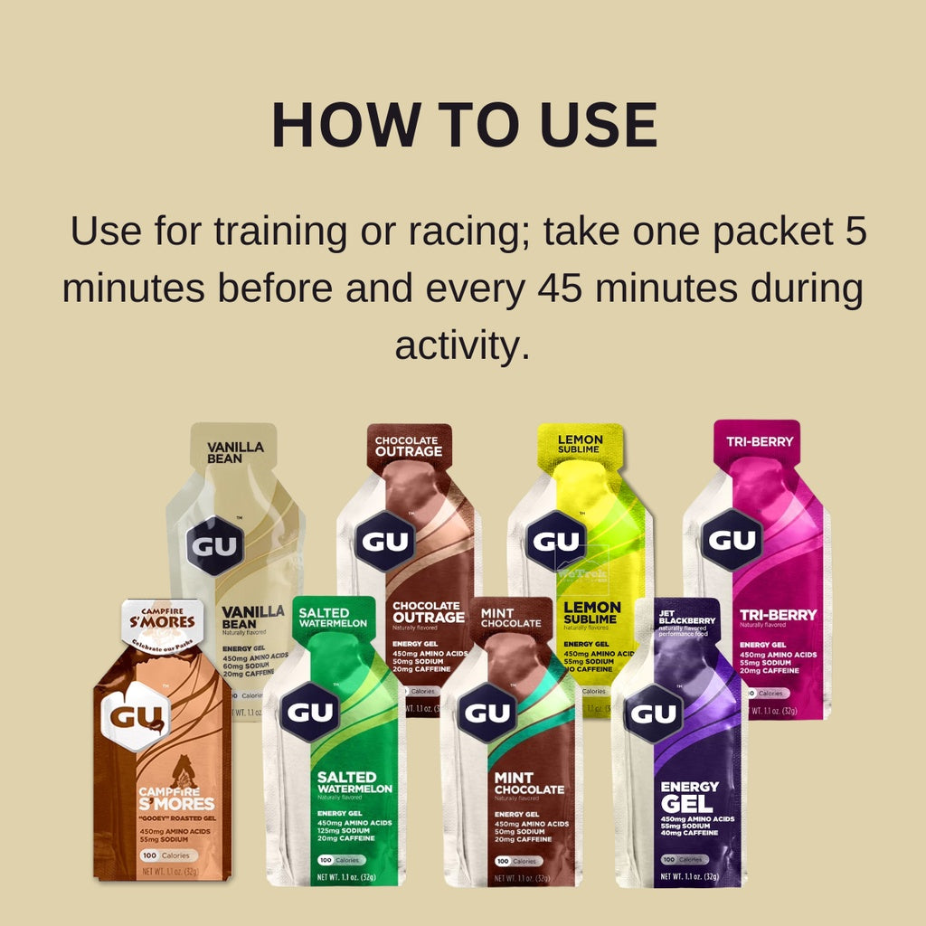 Energy Gels, GU Energy n SiS Gel, 1 Pack - Ultimate Sup Singapore