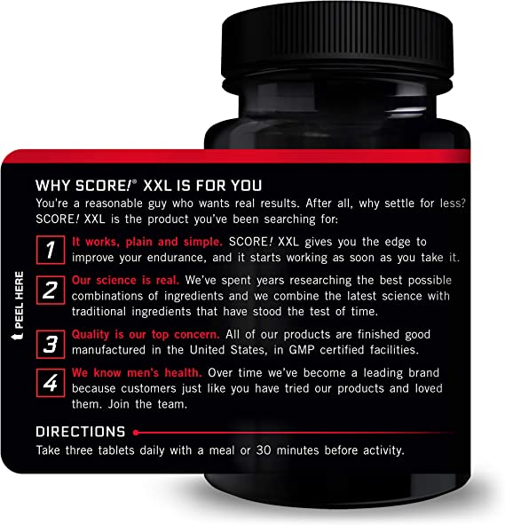 Force Factor, Score!XXL, 30-60 Tabs - Ultimate Sup Singapore