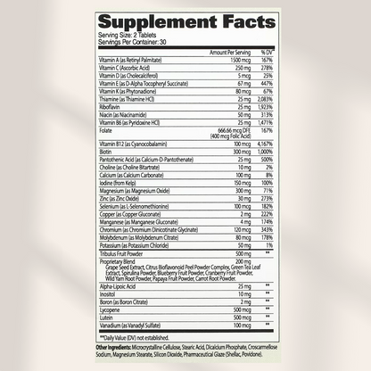 GAT Sport, Men's Multi + Test, Multivitamin & Testosterone, 60-150Tabs - Ultimate Sup Singapore