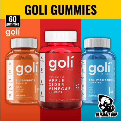 GOLI Nutrition, Gummy, 60 gummies - Ultimate Sup Singapore