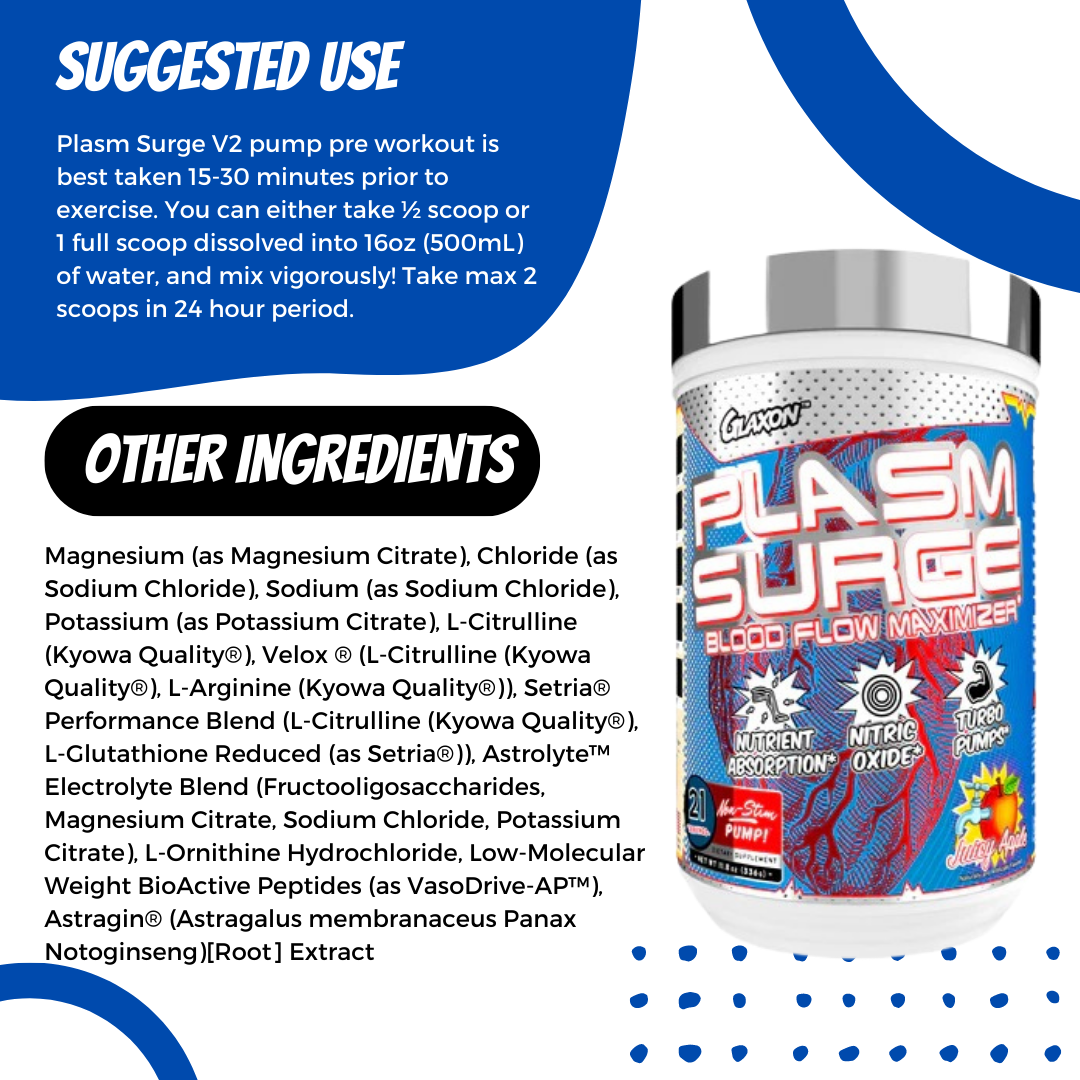 Glaxon, Plasm Surge, 21 Sers - Ultimate Sup Singapore