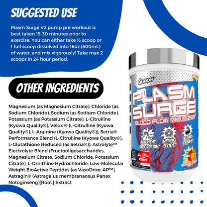 Glaxon, Plasm Surge, 21 Sers - Ultimate Sup Singapore