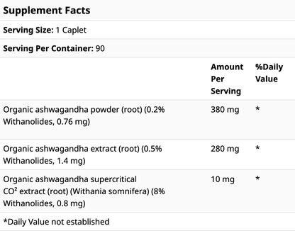 Himalaya, Ashwagandha, 60-90 Caps - Ultimate Sup Singapore