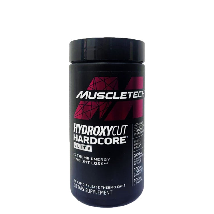 Hydroxycut, Hardcore Elite, 110-120 Caps - Ultimate Sup Singapore