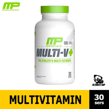 MusclePharm Multi-V+, Multivitamin, Vitamin C A B & Magnesium, Immune & Joint Supplement, 30 Servings - Ultimate Sup Singapore