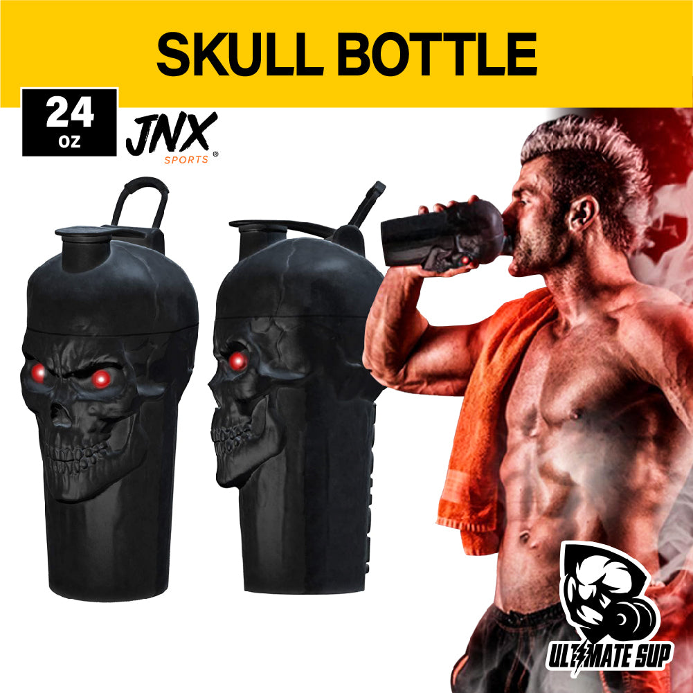 JNX Sports, Shaker Bottle, Full Black, 24 oz - Ultimate Sup Singapore