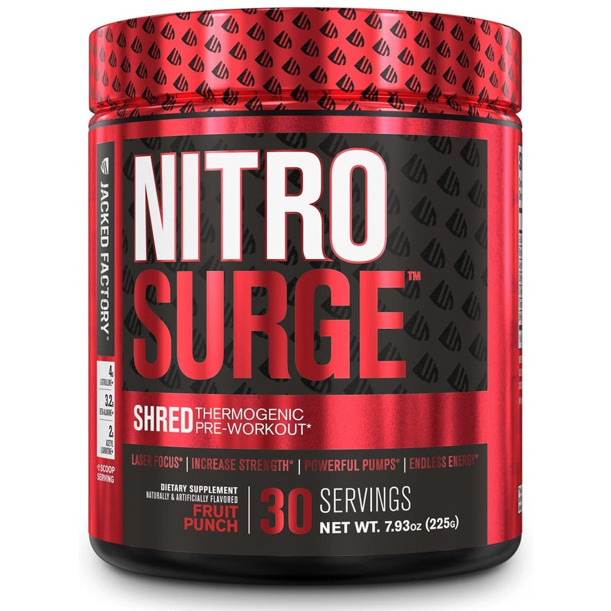 Jacked Factory, Nitrosurge Shred/ Pre Workout, 30 Sers - Ultimate Sup Singapore