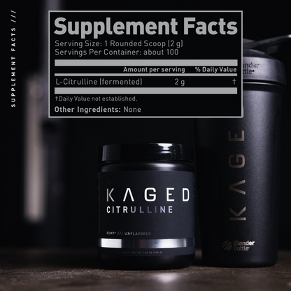 Kaged Muscle, Citrulline, Amino Acid, 200g - Ultimate Sup Singapore