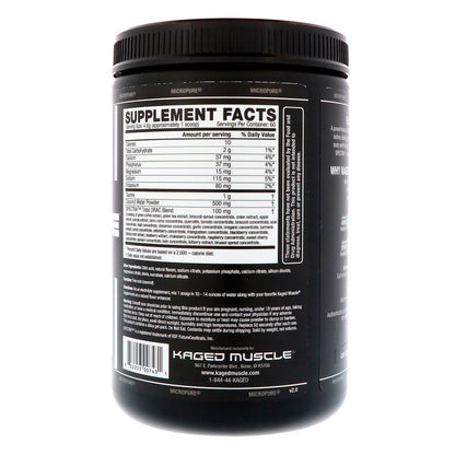 Kaged Muscle, Hydra-Charge | Hydrate & Defend Before, During, After intense training 276 g - Ultimate Sup Singapore