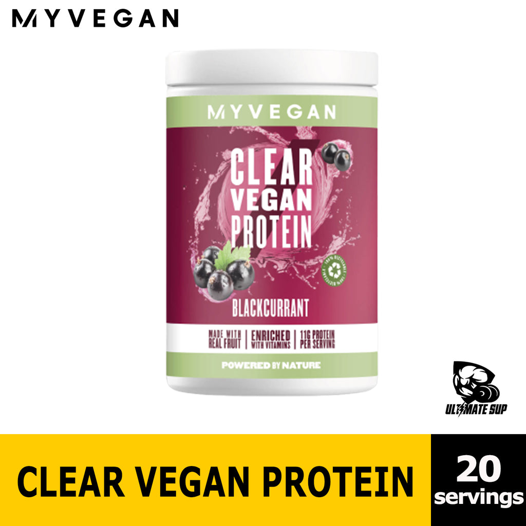 Myprotein Clear Vegan Protein, Fully-dissolvable Plant Protein for Vegetarians, Build Muscle - Clear Vegan Protein