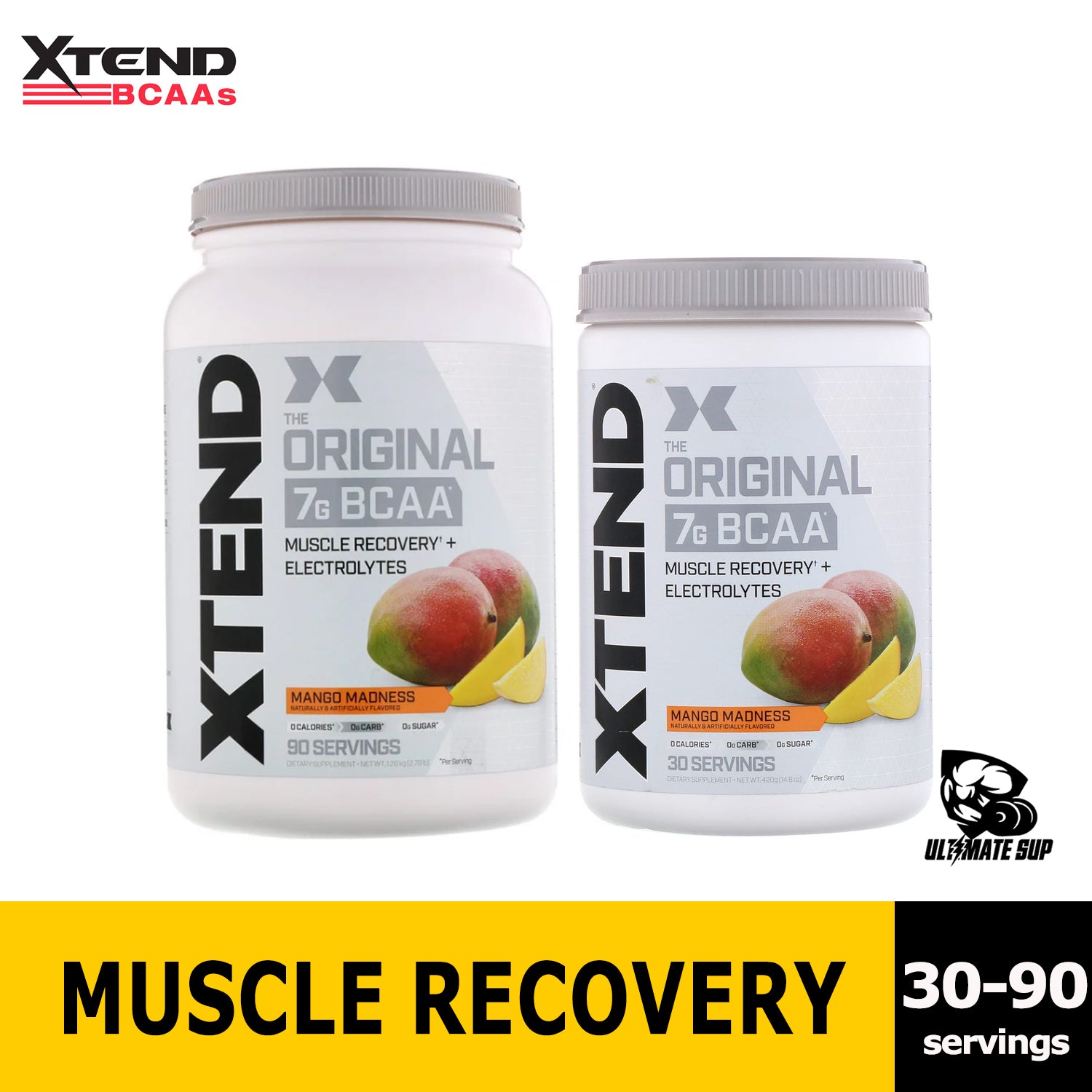 Xtend, The Original 7G BCAA, 30 - 90 Sers - Ultimate Sup Singapore