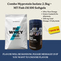 Myprotein, Impact Whey Isolate, 1kg - 2.5kg, combo