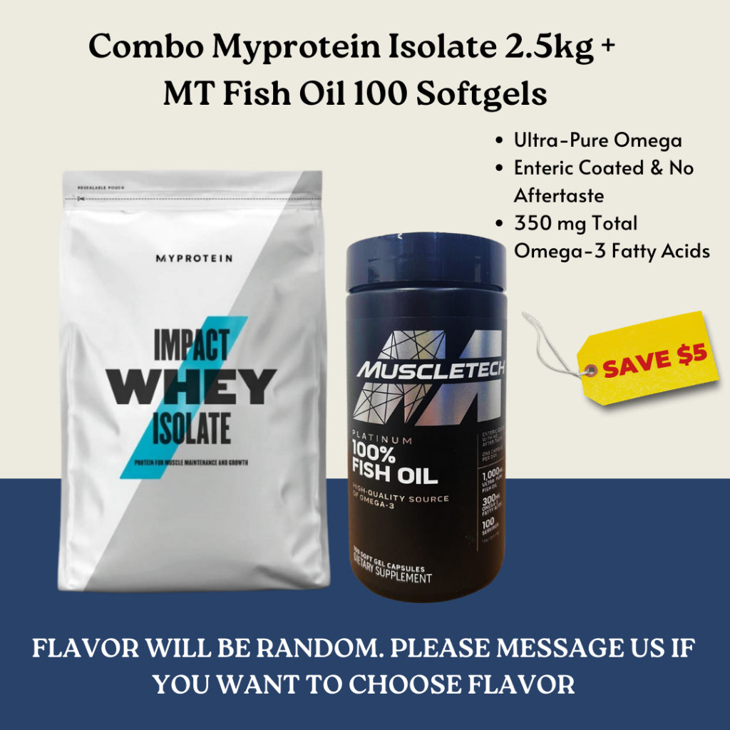 Myprotein, Impact Whey Isolate, 1kg - 2.5kg - Ultimate Sup Singapore