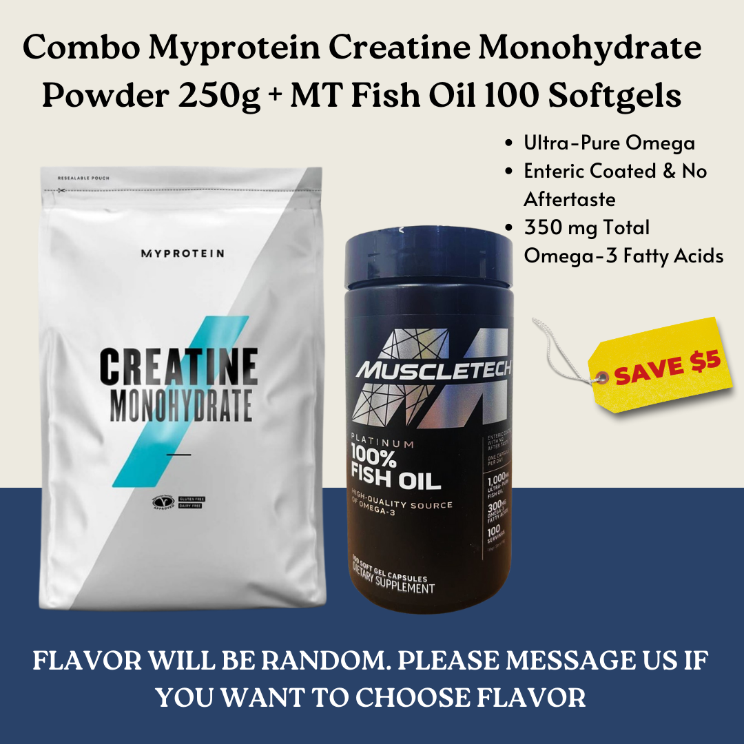 Myprotein, Creatine Monohydrate, 250g-1kg, combo