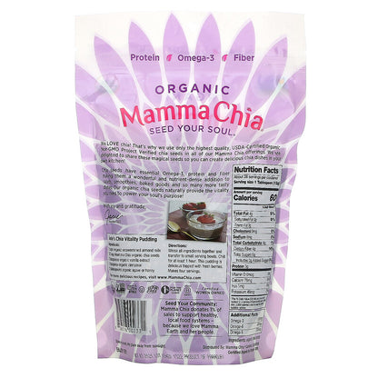 Mamma Chia, Organic Chia Seed, 12 oz (340 g) - Ultimate Sup Singapore