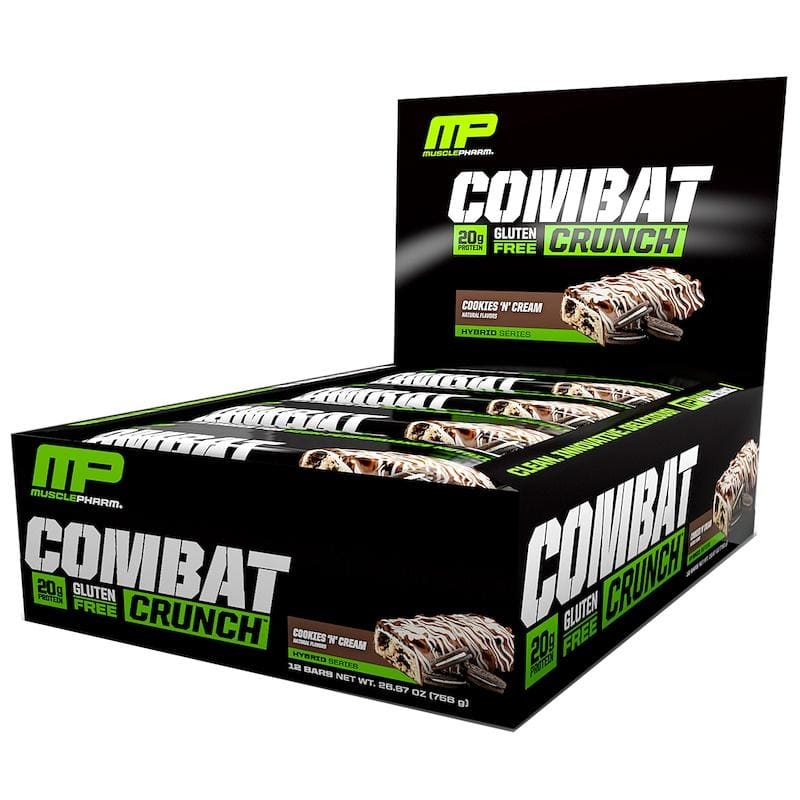 MusclePharm, Combat Crunch, 3-12 bars - Ultimate Sup Singapore