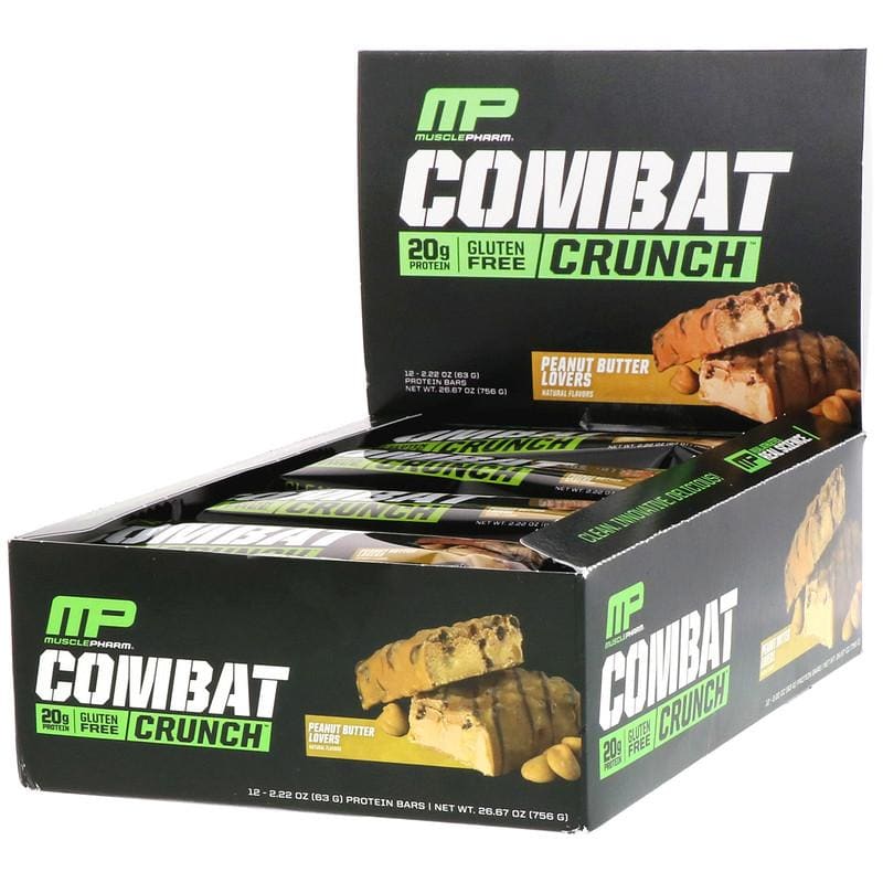 MusclePharm, Combat Crunch, 3-12 bars - Ultimate Sup Singapore