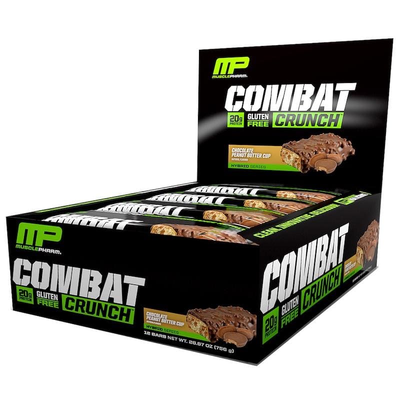 MusclePharm, Combat Crunch, 3-12 bars - Ultimate Sup Singapore